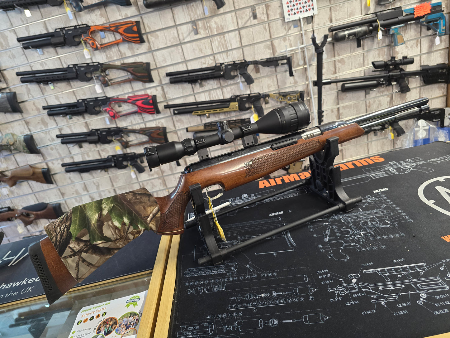 USED Air Arms TX200 MK3 .177 Spring RIFLE SH251025001