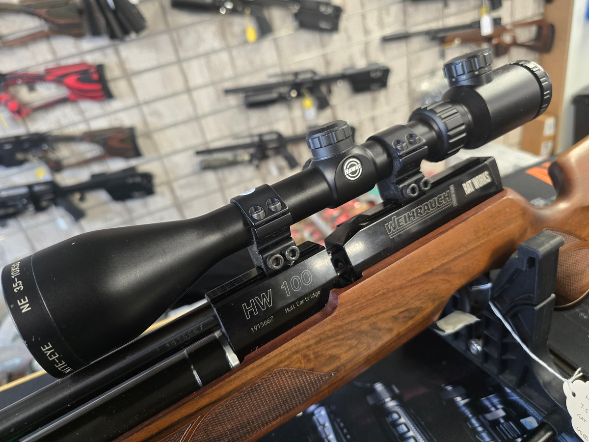 USED Weihrauch HW100S .22 PCP RIFLE SH110926001