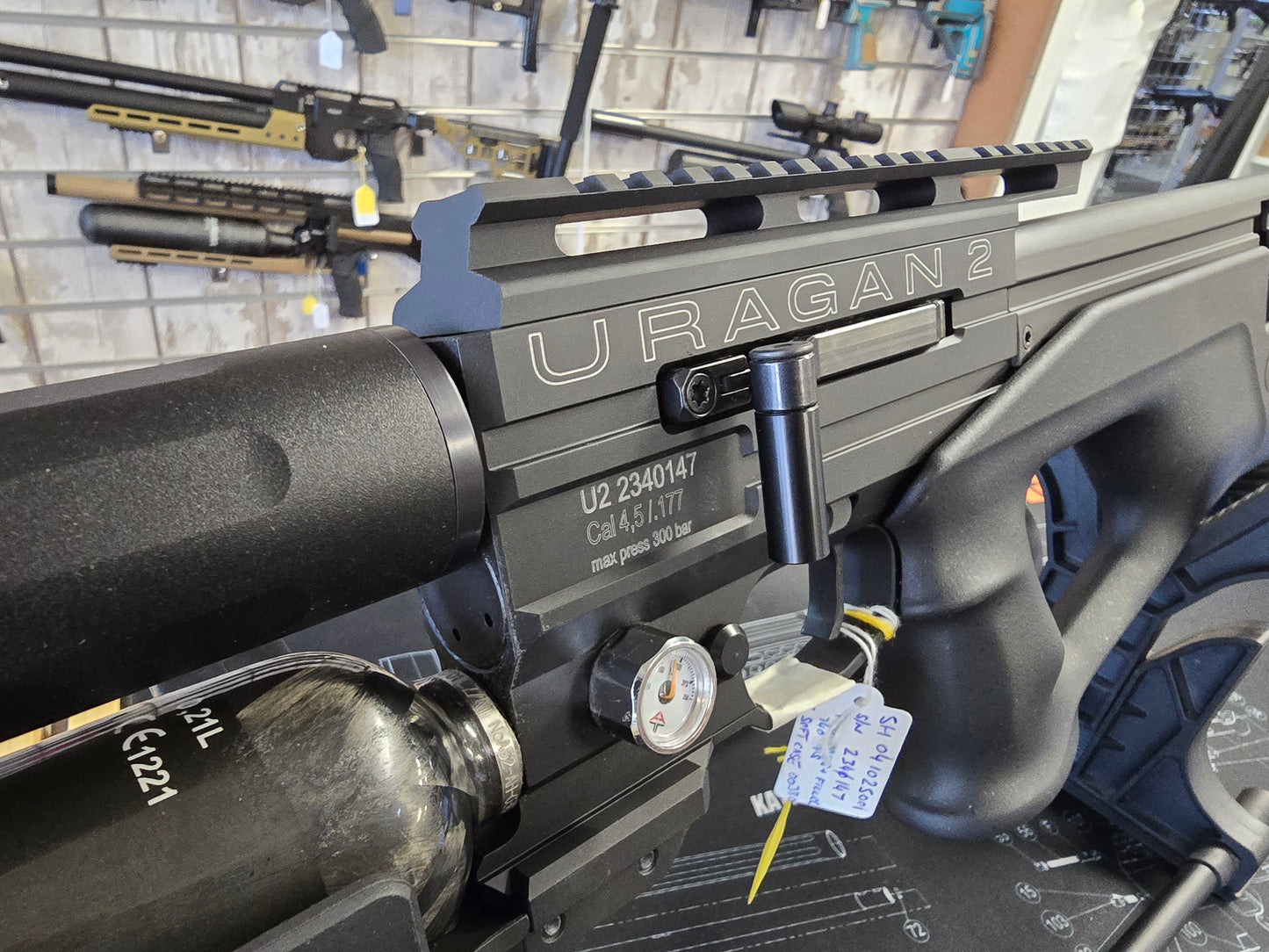 USED AGT Uragan 2 Compact .177 PCP RIFLE SH041025001