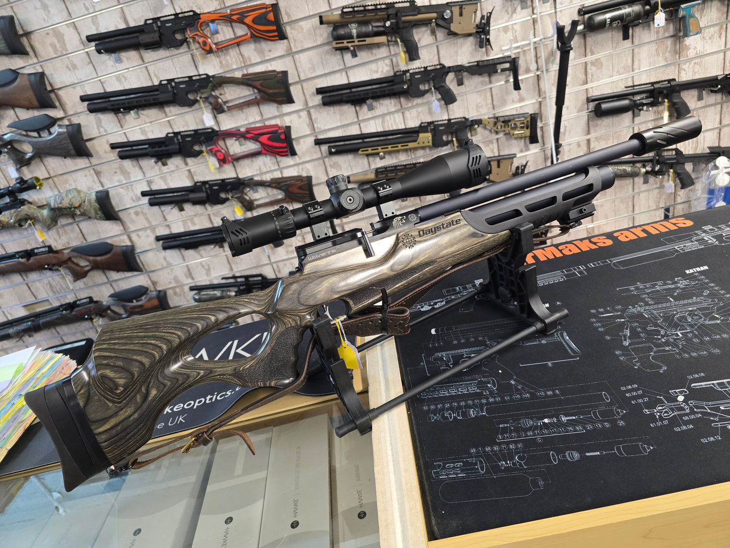 USED Daystate Wolverine R .177 PCP RIFLE SH131125001