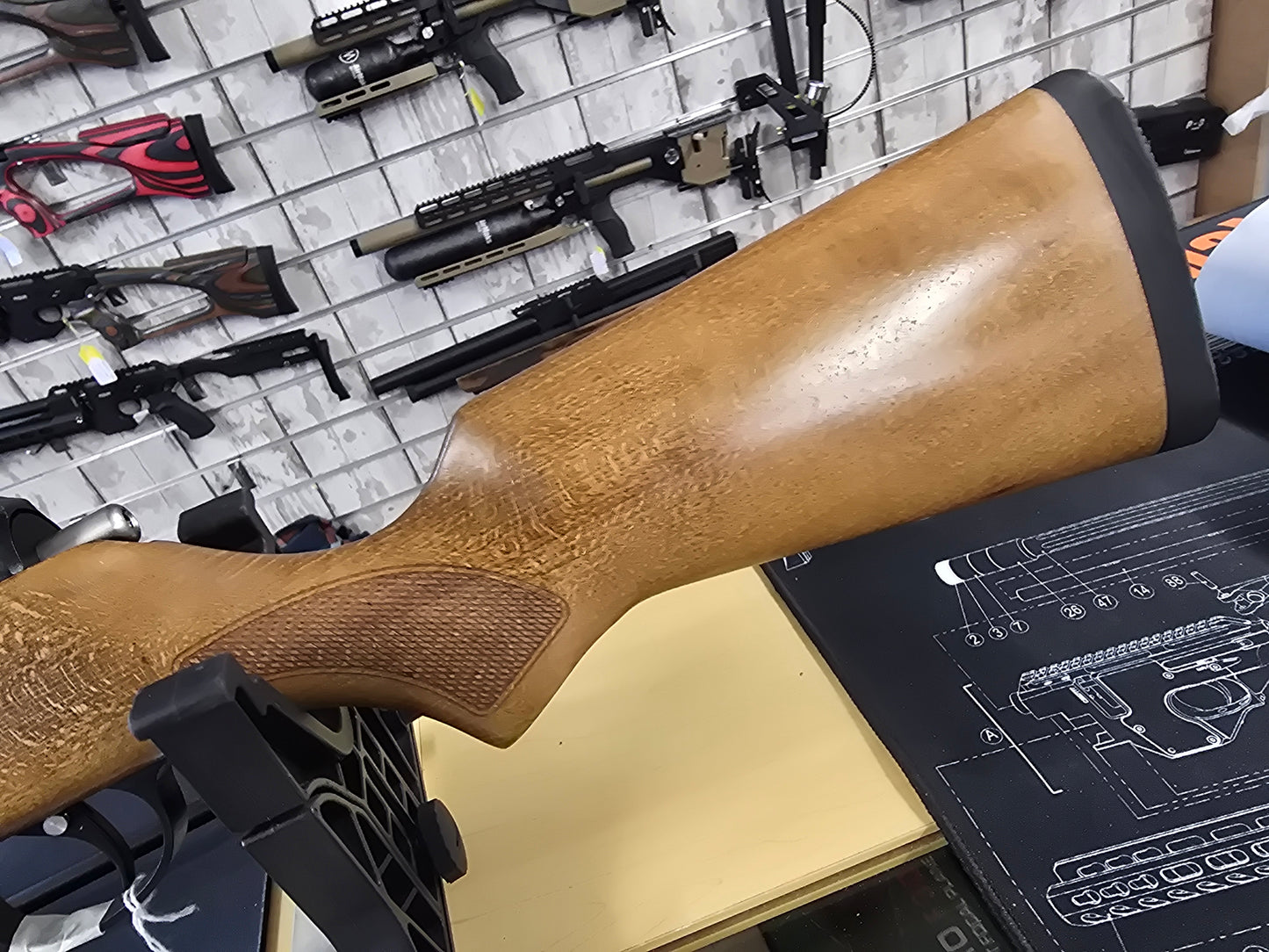 USED Snow Peak M30B .22 PCP RIFLE SH120226004