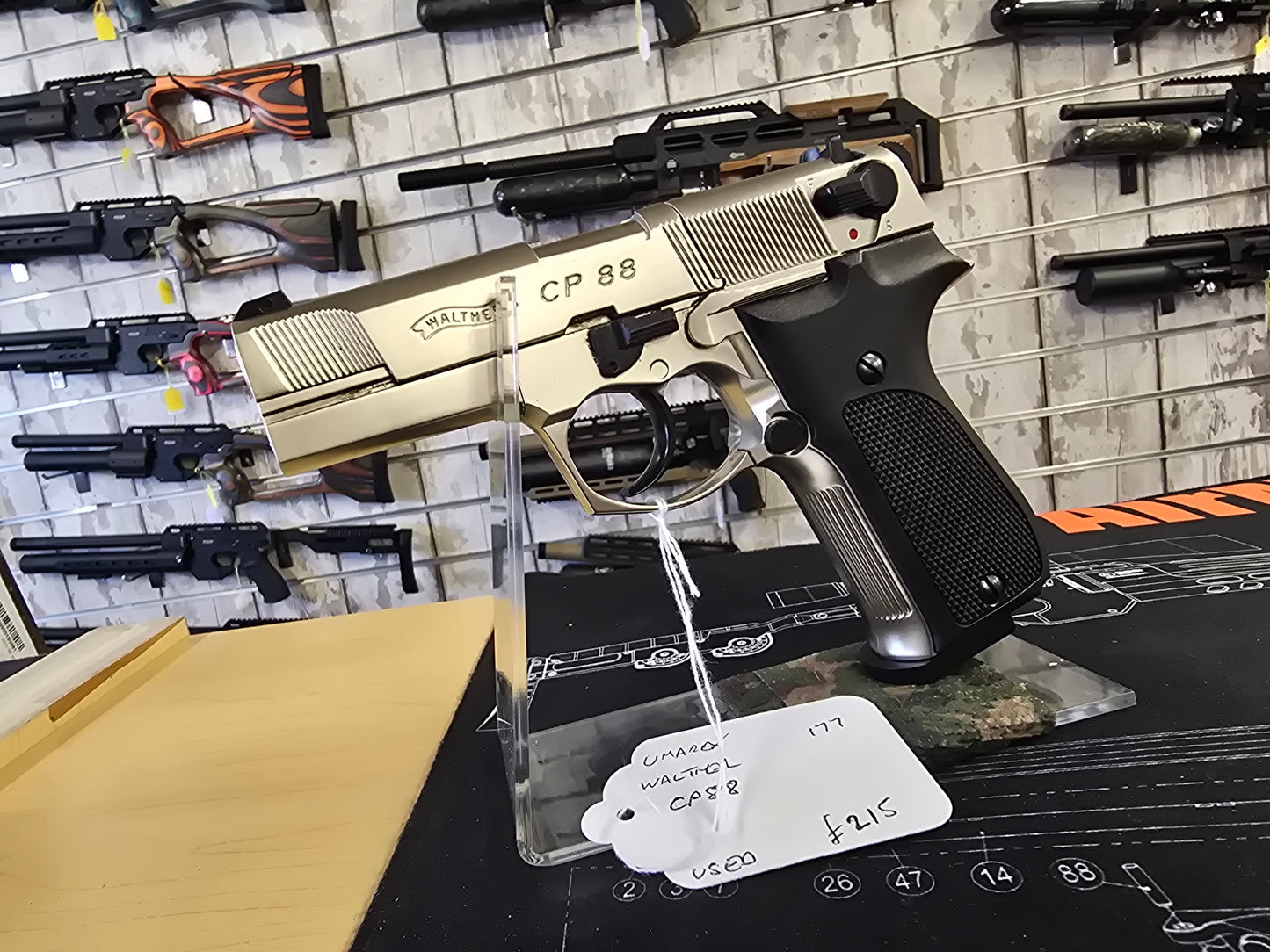 USED Umarex Walther CP88 Pistol SH140326002