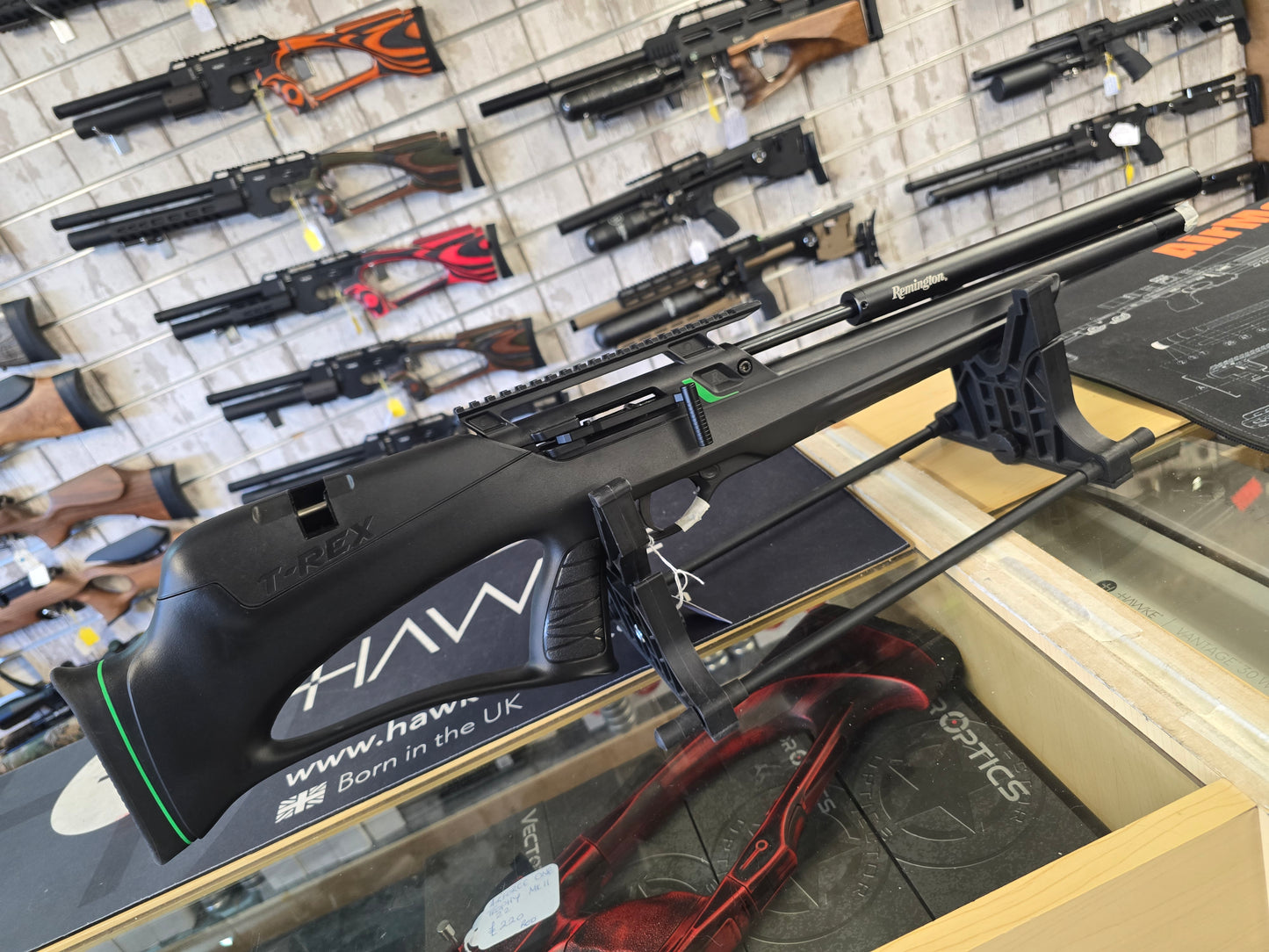 USED Remington T-Tex Bullpup .22 PCP RIFLE SH140326003