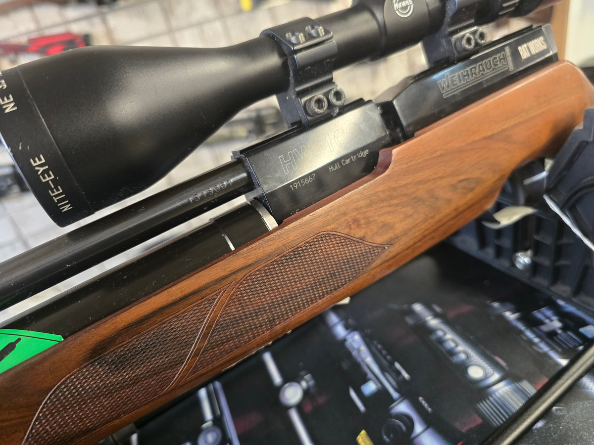 USED Weihrauch HW100S .22 PCP RIFLE SH110926001