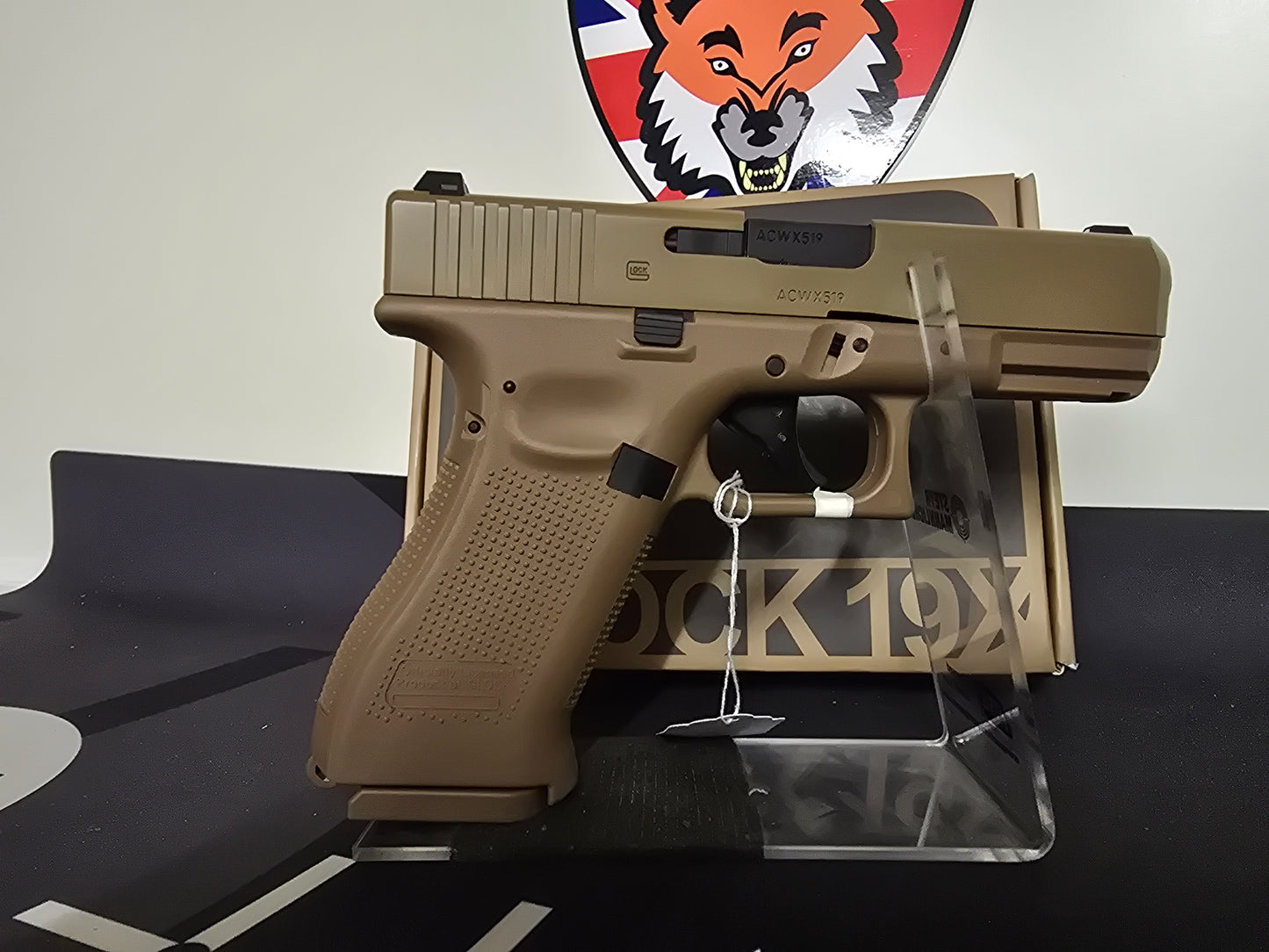 USED Umarex Glock 19X 4.5mm Steel BB C02 Pistol SH230825005