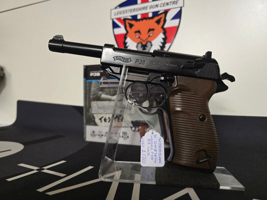 USED Umarex P38 4.5mm Steel BB C02 Pistol SH080324004