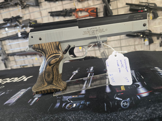 USED Weihrauch HW45 Silver Star .177 Pellet Pistol SH101026009