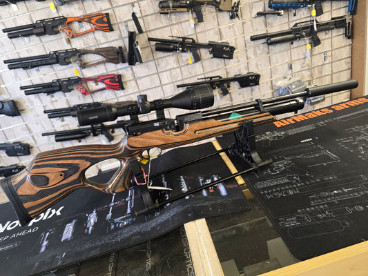 USED Weihrauch HW100s Laminated .177 PCP RIFLE SH110926008