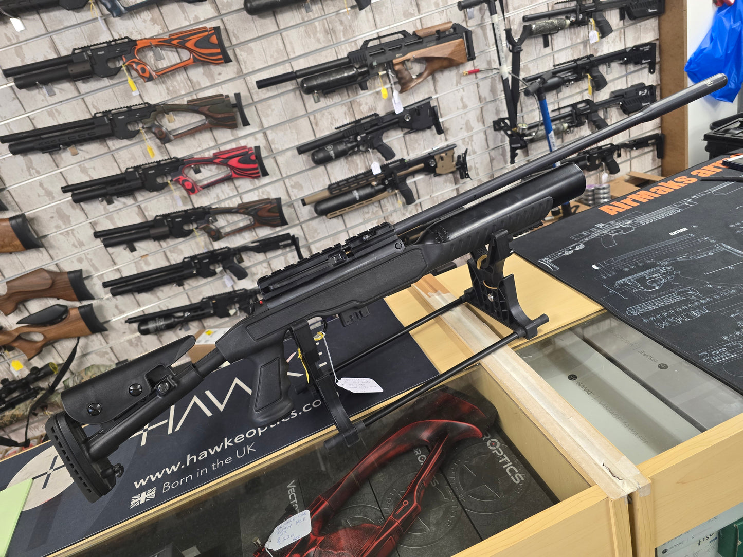 USED Hatsan Nova Tact .177 PCP RIFLE SH210226002