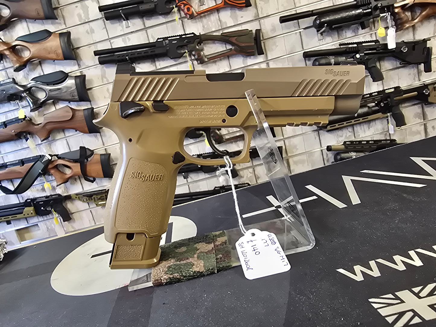 USED Umarex Sig M17 .177 CO2 Pistol SH12012608