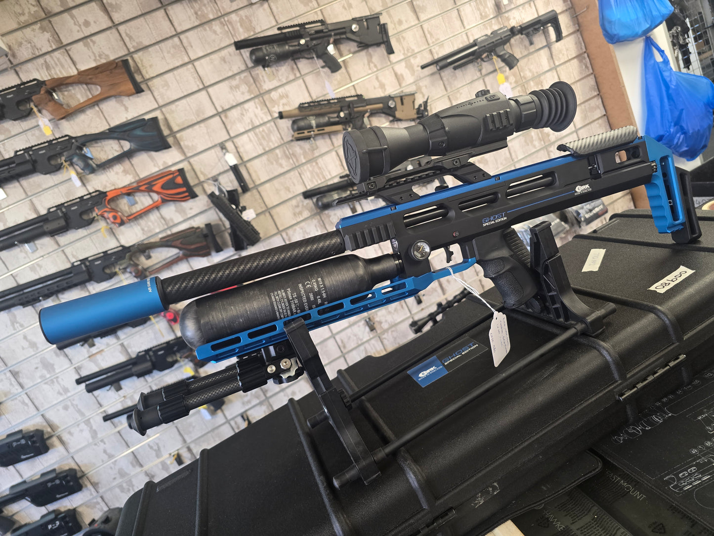 USED Brocock Ghost Blue Limited .177 PCP RIFLE SH310726003