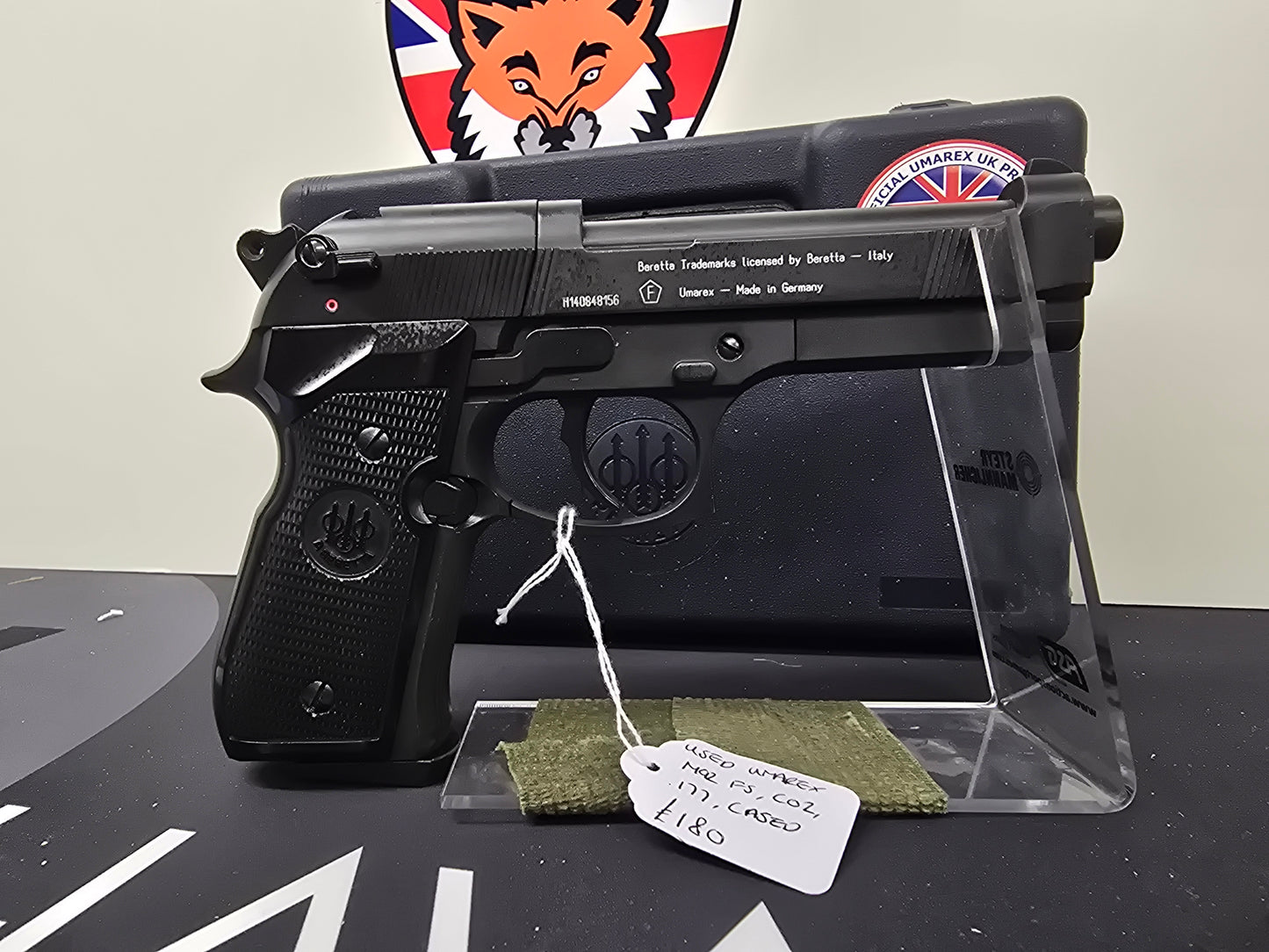 Used Umarex Beretta .177 CO2 POWERED PISTOL SH121224002