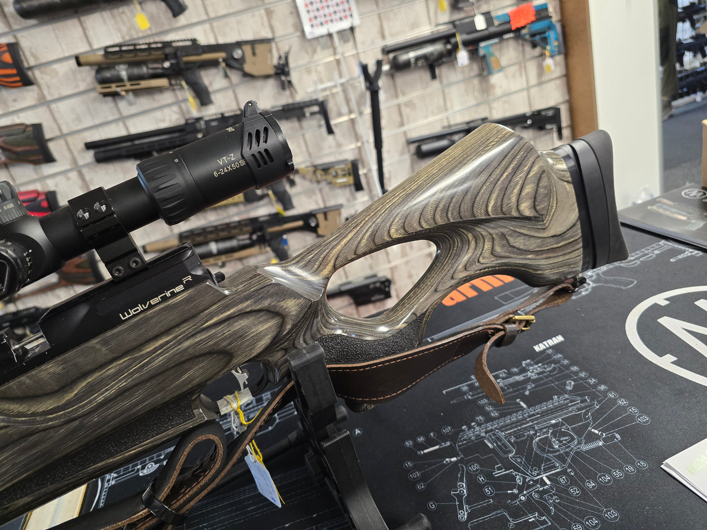 USED Daystate Wolverine R .177 PCP RIFLE SH131125001