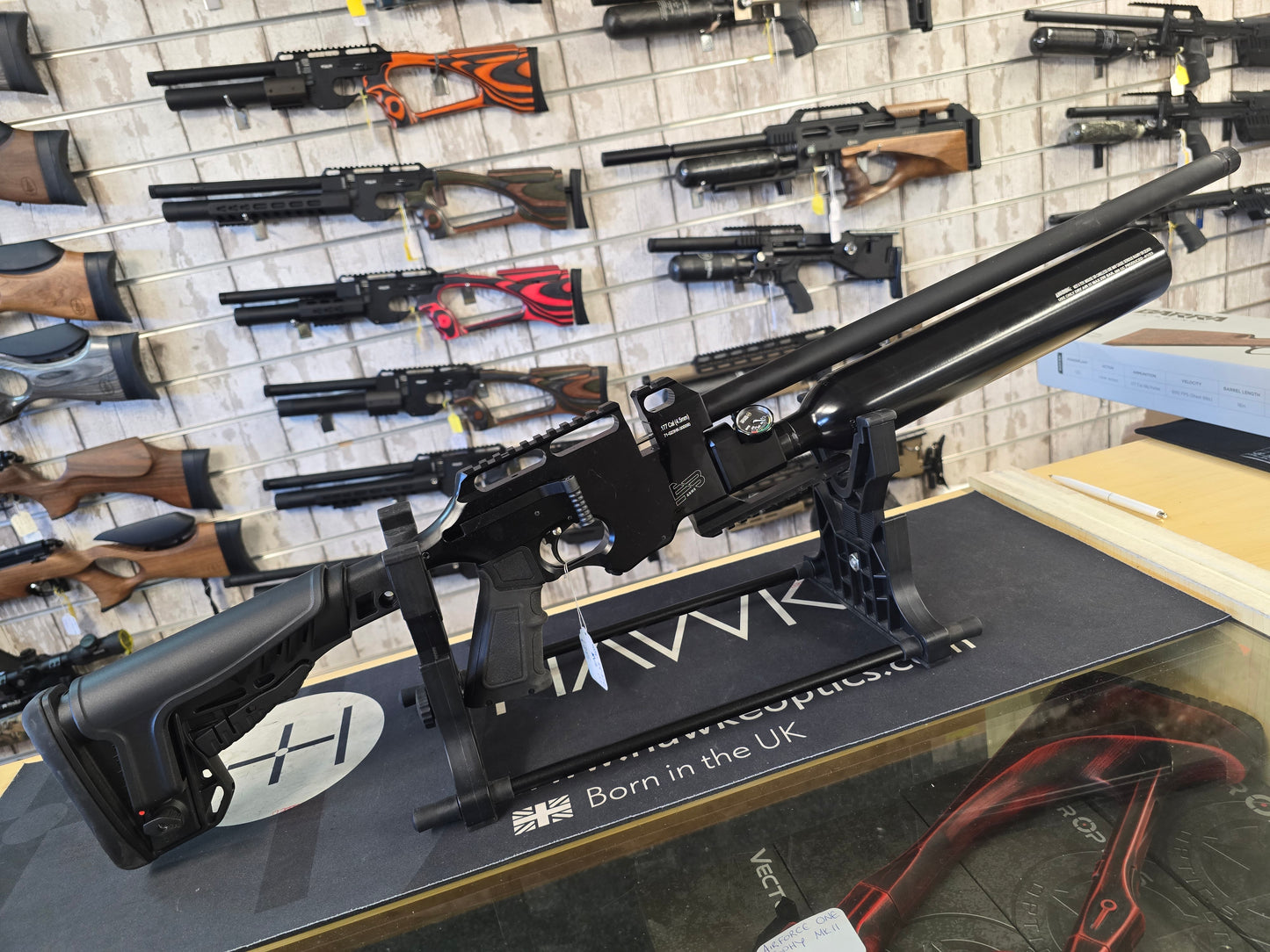 USED EB XV2 .177 PCP RIFLE SH030525005