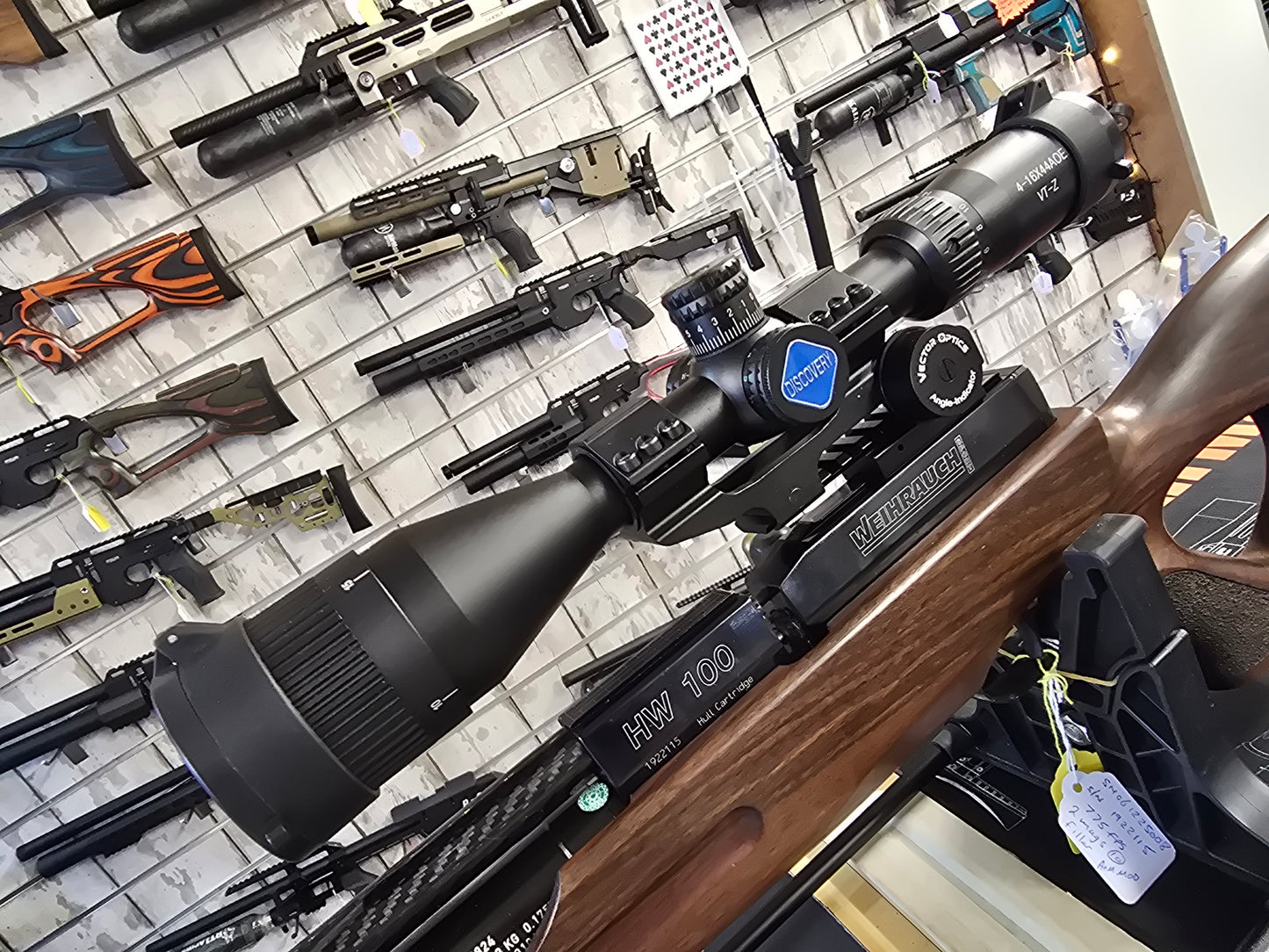 USED Weihrauch HW100T .177 PCP RIFLE SH061225008