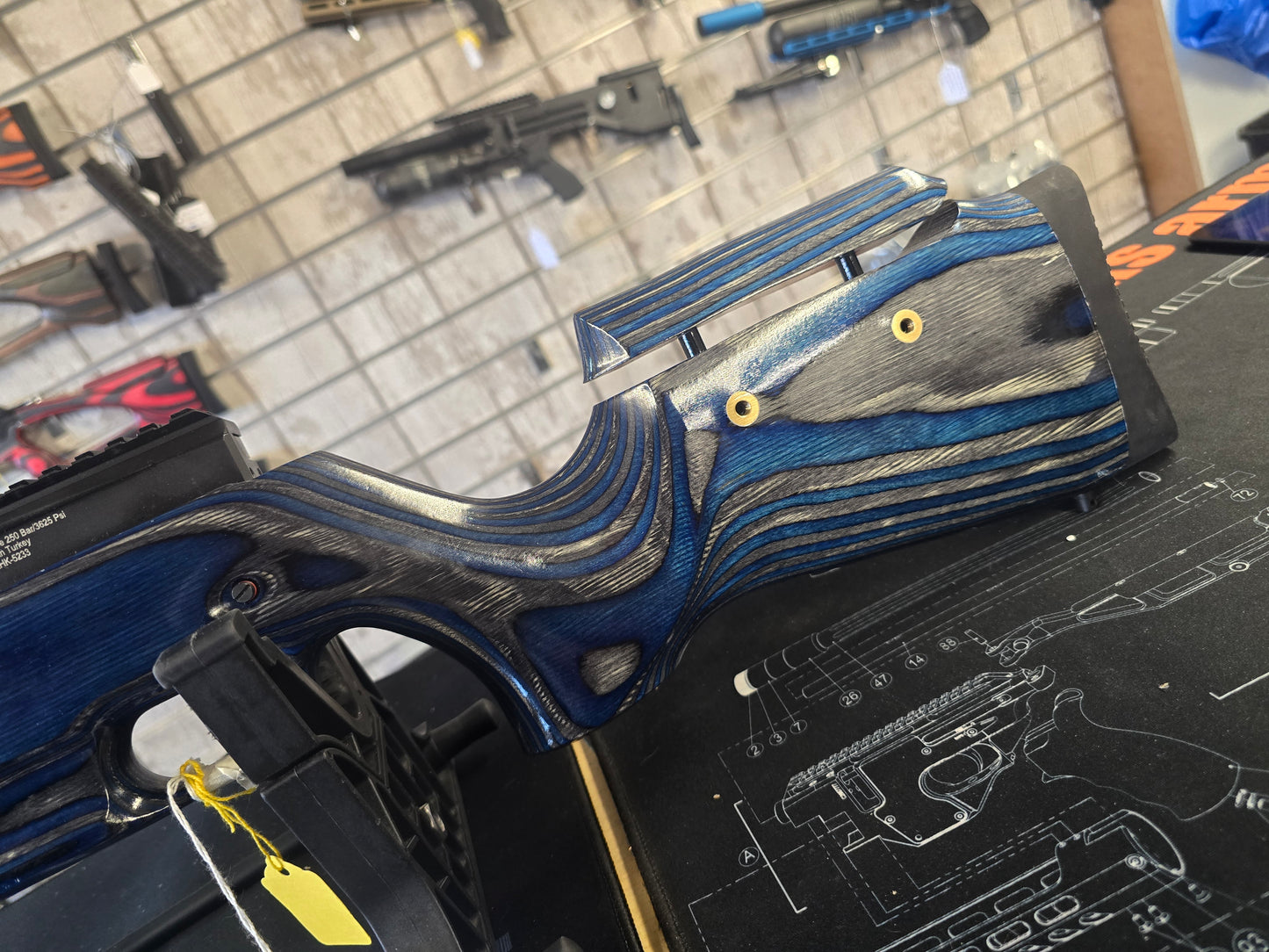 USED Reximex Pretensis Laminate .177 PCP RIFLE SH310726001