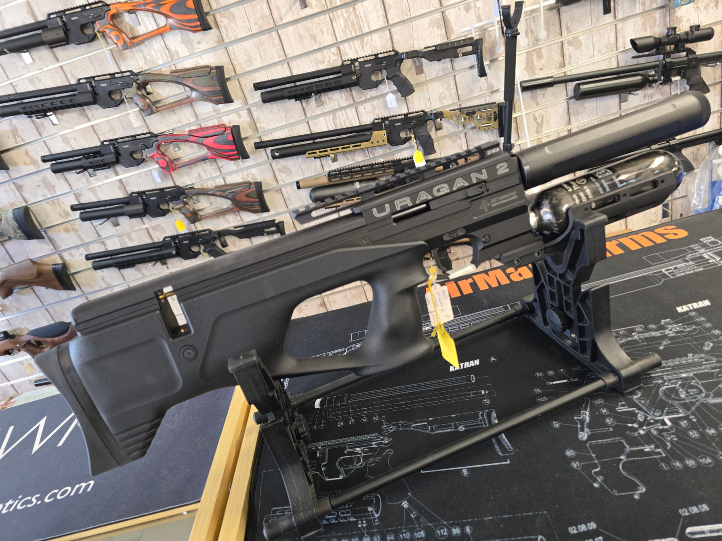 USED AGT Uragan 2 Compact .177 PCP RIFLE SH041025001