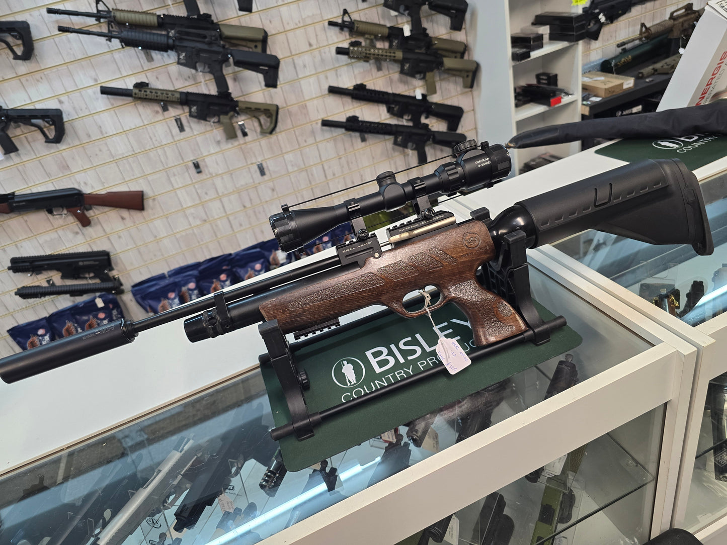 USED Kral NP-02 .22 PCP RIFLE SH160125001