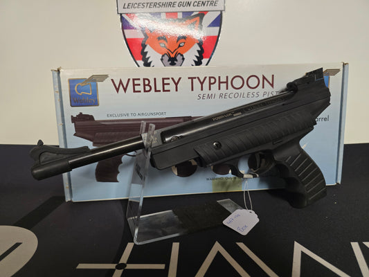 USED Webley Typhoon Spring .177 Pistol SH010825001