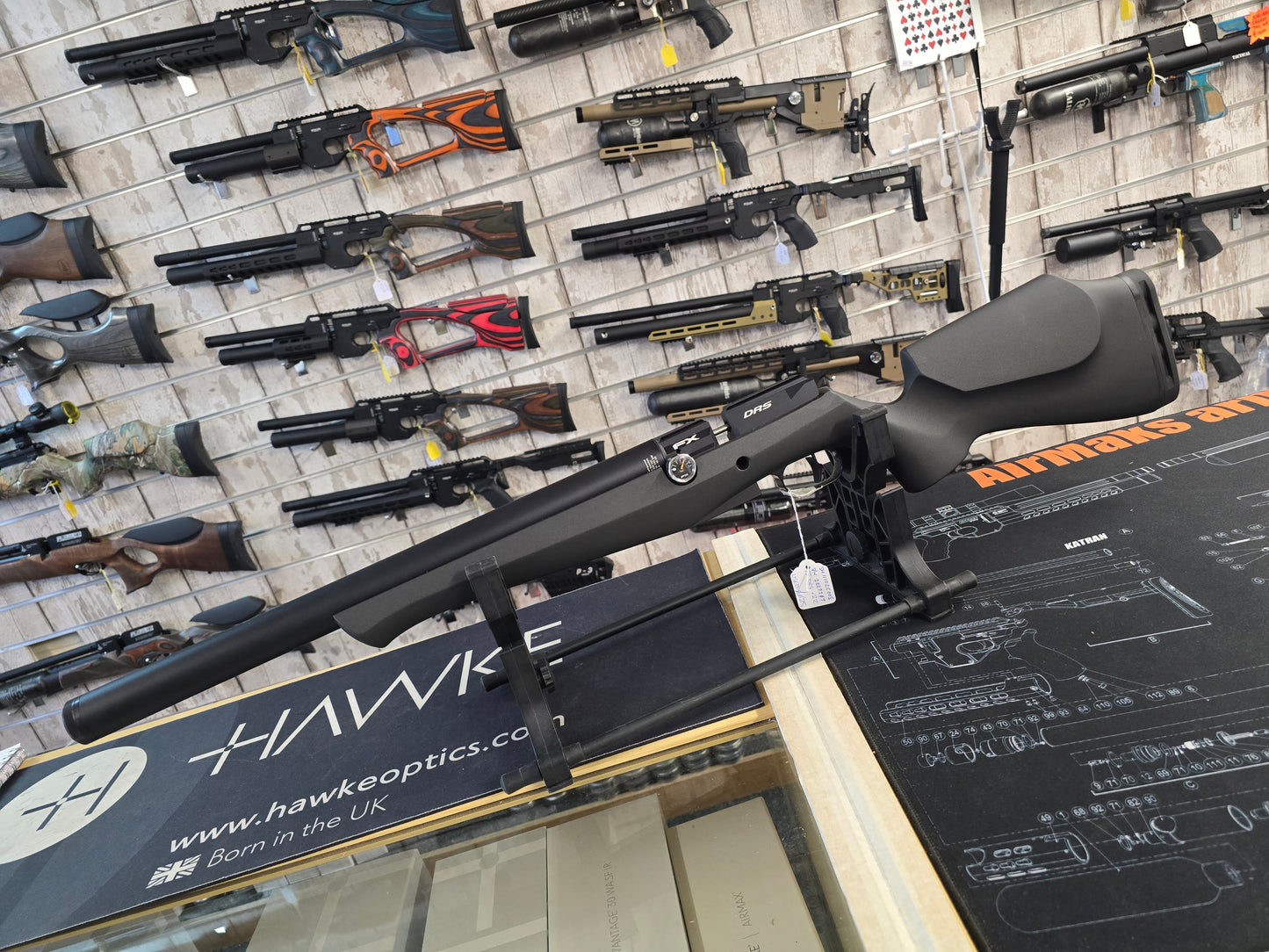 USED FX DRS Synthetic .22 PCP RIFLE SH111025005