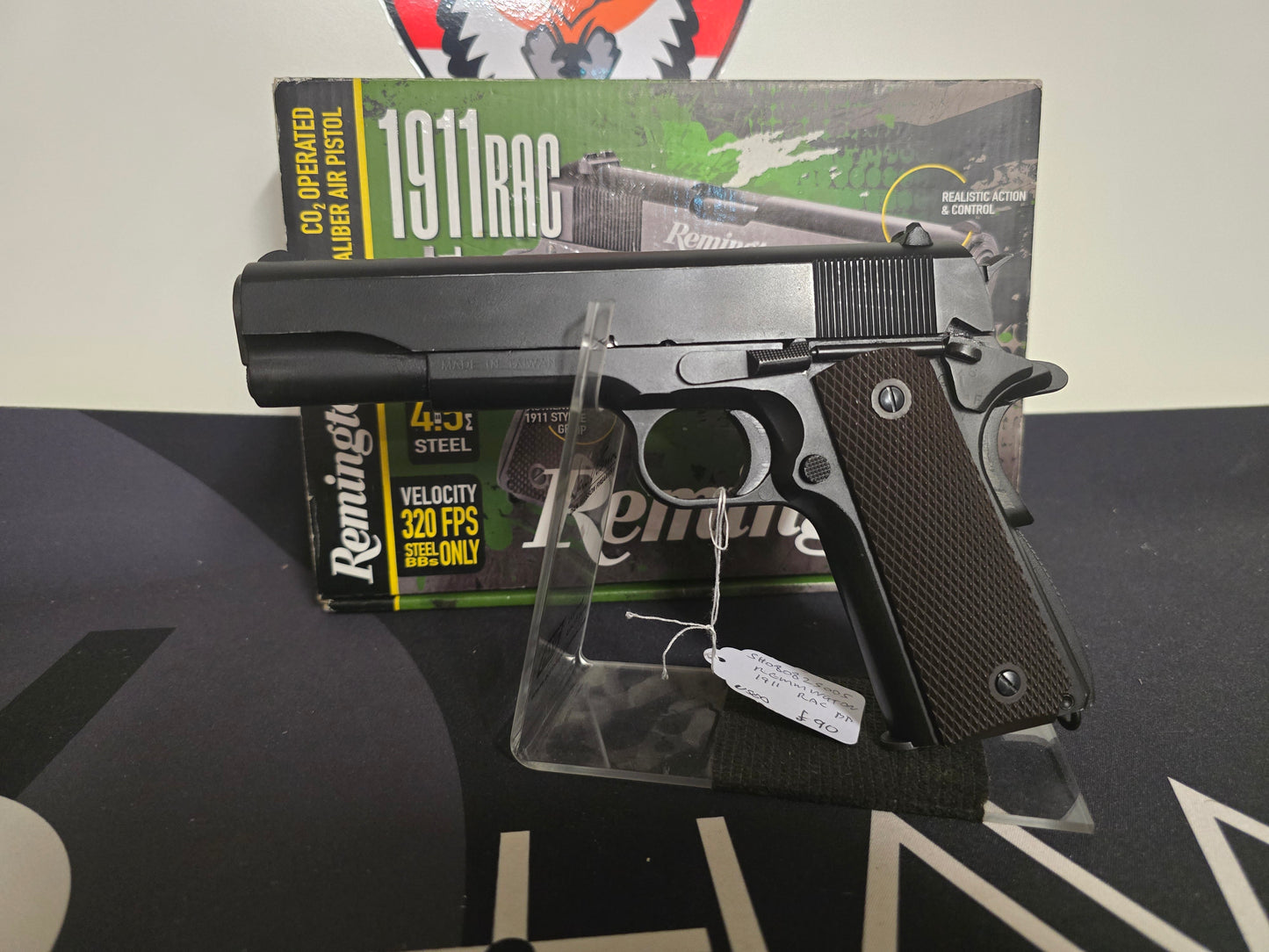 USED Remington 1911 4.5mm C02 Pistol SH080825005