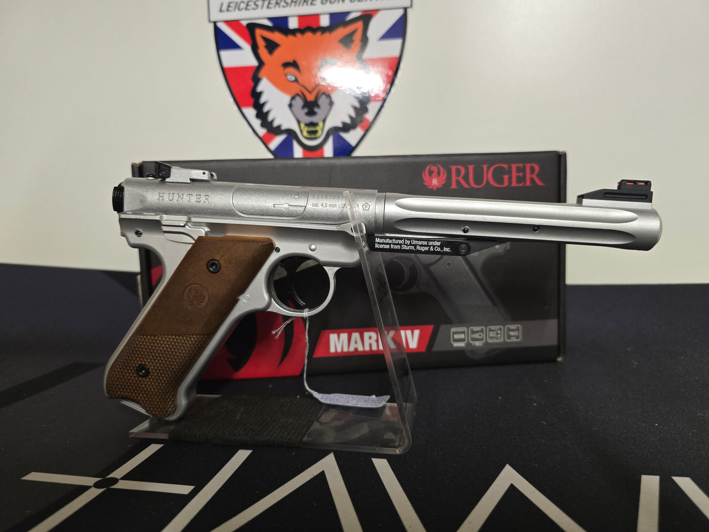 USED Umarex Ruger MkIV .177 Spring Pistol SH290825006
