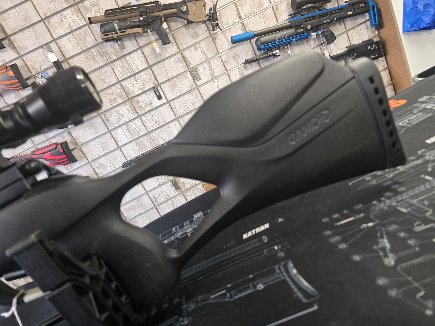 USED Gamo GX250 .22 PCP RIFLE SH140826002