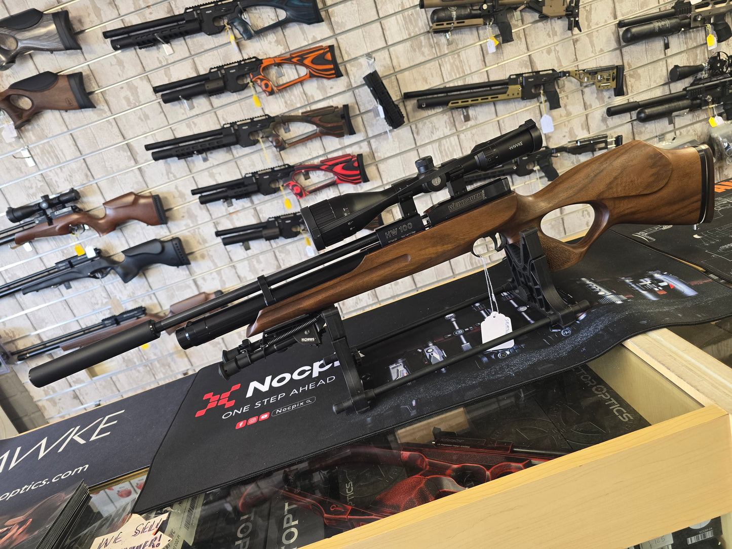 USED Weihrauch HW100 .22 PCP RIFLE SH300526005
