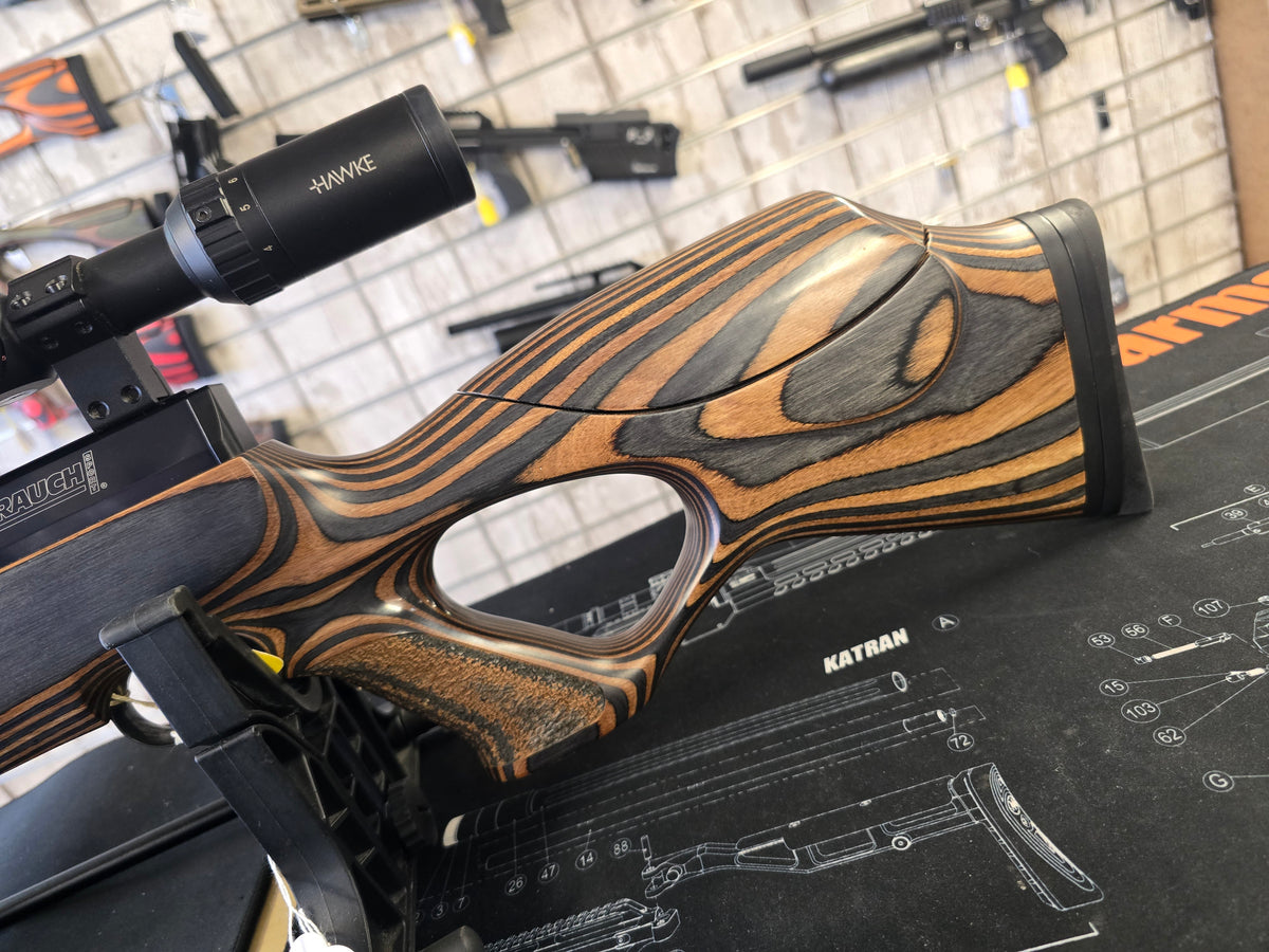 USED Weihrauch HW100s Laminated .177 PCP RIFLE SH110926008
