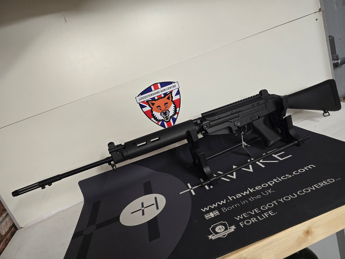 USED Springfield Armory L1A1 4.5mm C02 RIFLE SH050925004