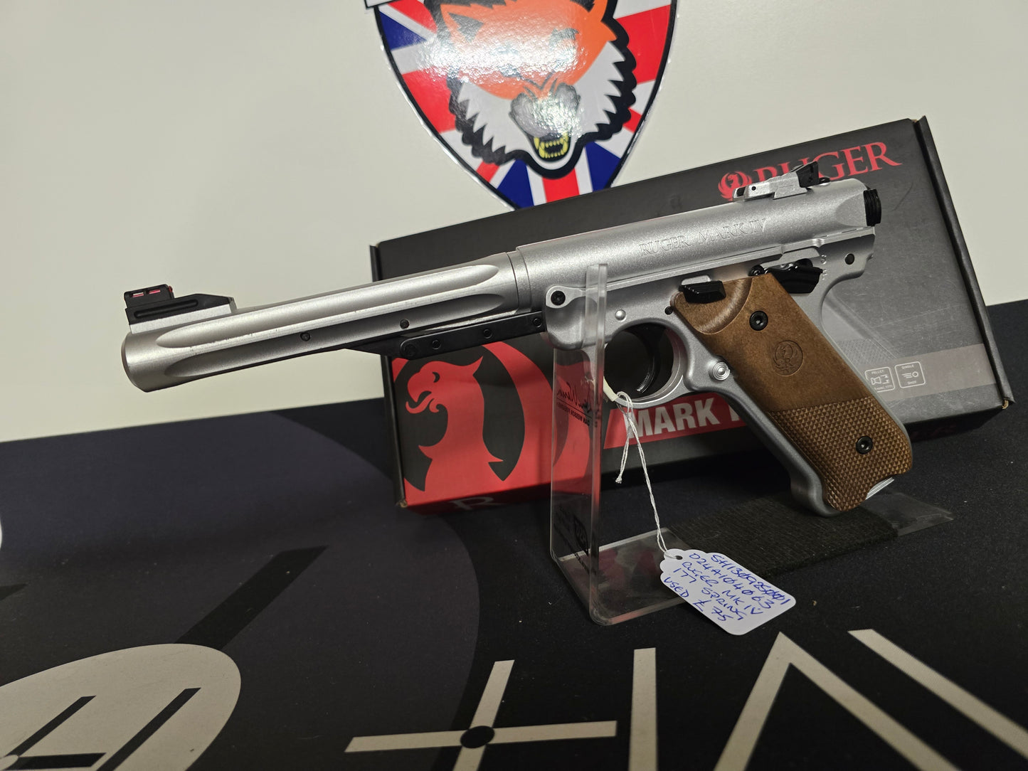 USED Umarex Ruger MkIV .177 Spring Pistol SH130925001