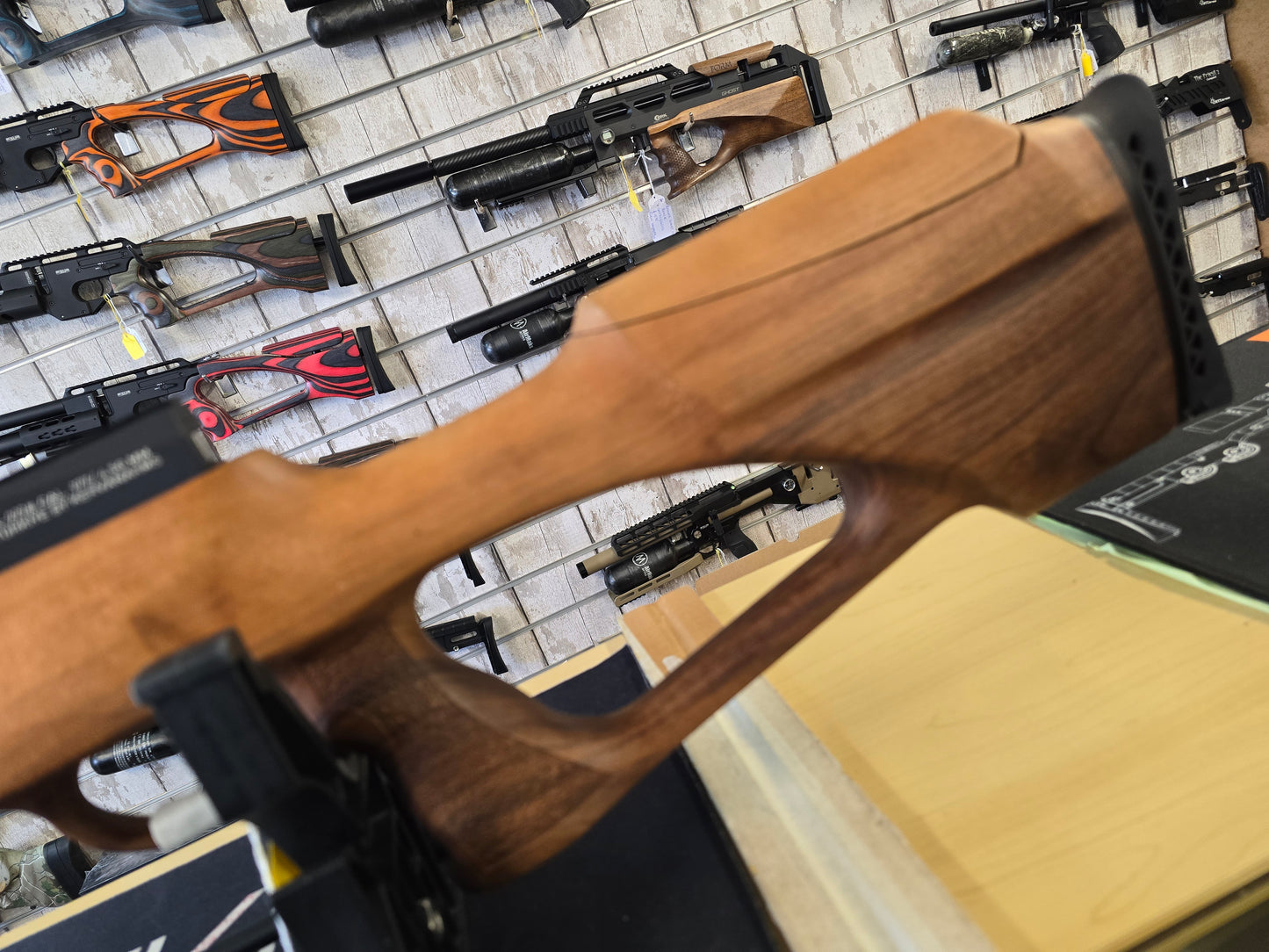 USED Kervan Arms AirBoss .177 PCP RIFLE SH280226004